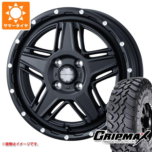 Rakuten - 【タイヤ交換対象】アトレーワゴン S300系用 サマータイヤ グリップマックス マッドレイジ M/T 185R14C 102/100Q ホワイトレター マッドヴァンス07 4.5-14 タイヤホイール4本セット