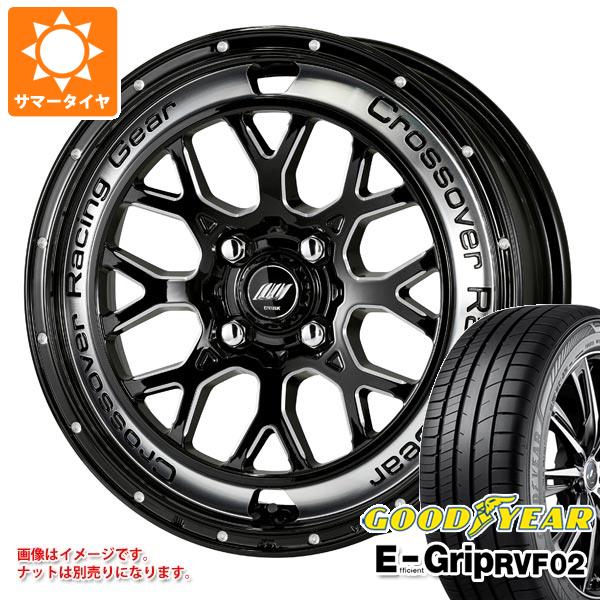 【タイヤ交換対象】サマータイヤ 165/55R15 75V グッドイヤー エフィシエントグリップ RVF02 ワーク クラッグ CKV 4.5-15 タイヤホイール4本セット