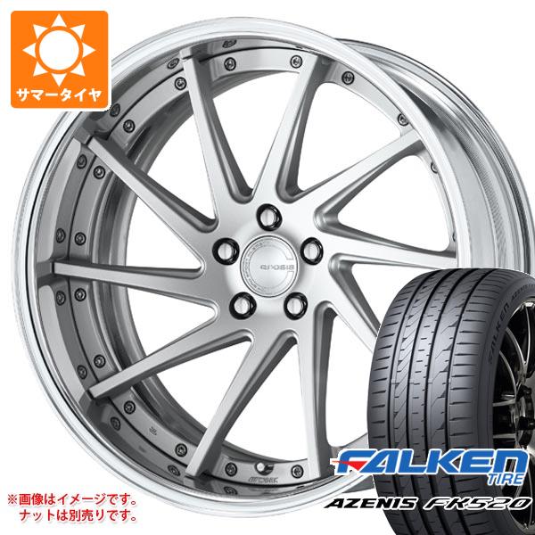 【タイヤ交換対象】サマータイヤ 235/35R19 91Y XL ファルケン アゼニス FK520L ワーク グノーシス CVS 8.0-19 タイヤホイール4本セット