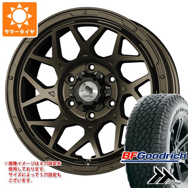 【タイヤ交換対象】ハイラックスサーフ215系用 サマータイヤ BFグッドリッチ トレールテレーンT/A 265/65R17 112T アウトラインホワイトレター スーパースター ロディオドライブ 8M モノ 8.0-17 タイヤホイール4本セット
