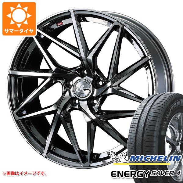 【タイヤ交換対象】サマータイヤ 185/55R16 87V XL ミシュラン エナジーセイバー4 レオニス IT 6.0-16 タイヤホイール4本セット