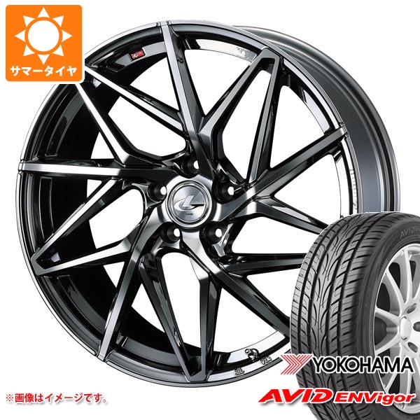 【タイヤ交換対象】サマータイヤ 245/40R19 98W XL ヨコハマ エービッド エンビガー S321 レオニス IT 8.0-19 タイヤホイール4本セット