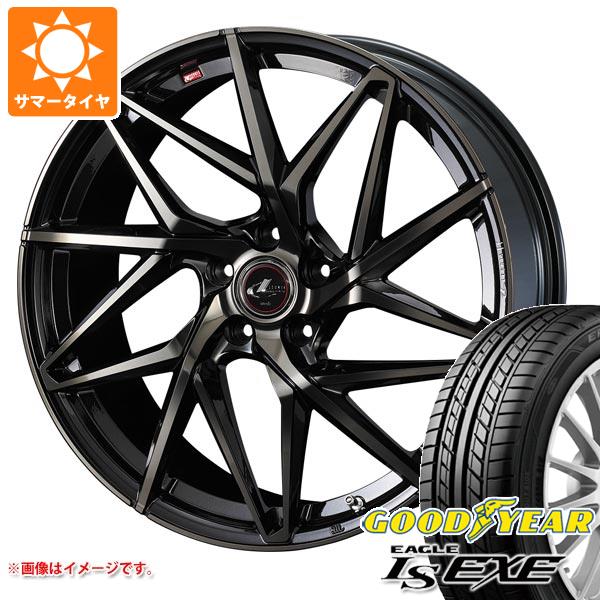 【タイヤ交換対象】サマータイヤ 235/35R19 91W XL グッドイヤー イーグル LSエグゼ レオニス IT 8.0-19 タイヤホイール4本セット