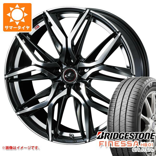 Rakuten - 【タイヤ交換対象】サマータイヤ 225/55R18 102V XL ブリヂストン フィネッサ HB01 レオニス LM 7.0-18 タイヤホイール4本セット