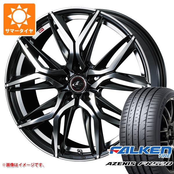 【タイヤ交換対象】サマータイヤ 245/40R20 99Y XL ファルケン アゼニス FK520L レオニス LM 8.5-20 タイヤホイール4本セット