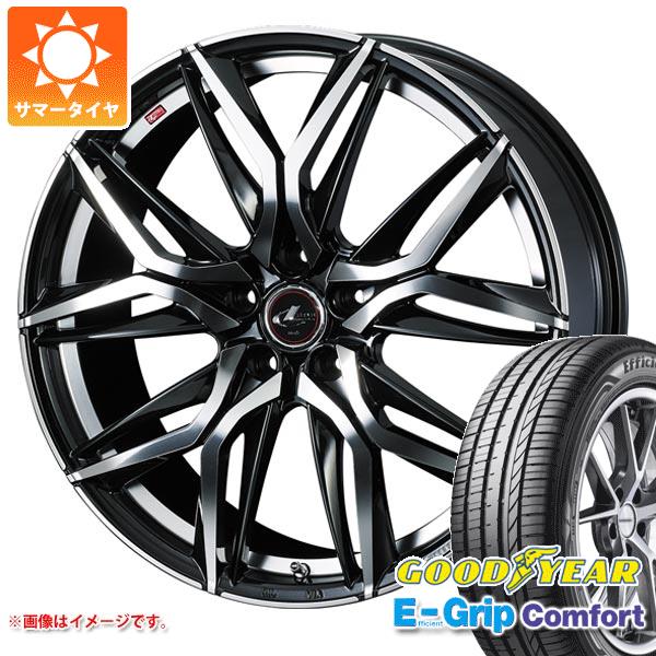 Rakuten - 【タイヤ交換対象】サマータイヤ 165/50R16 75V グッドイヤー エフィシエントグリップコンフォート レオニス LM 5.0-16 タイヤホイール4本セット