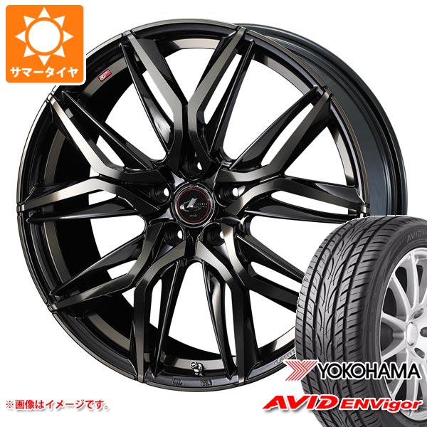 【タイヤ交換対象】サマータイヤ 245/40R20 99W XL ヨコハマ エービッド エンビガー S321 レオニス LM 8.5-20 タイヤホイール4本セット
