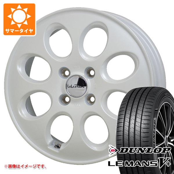 【タイヤ交換対象】キャリイ DA16T用 2025年製 サマータイヤ ダンロップ ルマン5 LM5+ 165/65R15 81S ララパーム オーバル 4.5-15 タイヤホイール4本セット
