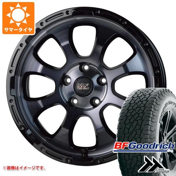 【タイヤ交換対象】エクリプスクロス GK系用 サマータイヤ BFグッドリッチ トレールテレーンT/A 235/65R17 108T XL アウトラインホワイトレター マッドクロスグレイス 7.0-17 タイヤホイール4本セット