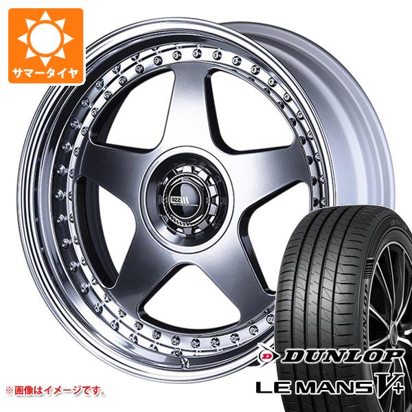 【タイヤ交換対象】サマータイヤ 245/40R19 98W XL ダンロップ ルマン5 LM5+ SSR プロフェッサー SP6 アンダー 8.5-19 タイヤホイール4本セット