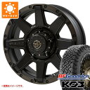 【タイヤ交換対象】5本セット ジムニー JB64W用 サマータイヤ BFグッドリッチ オールテレーンT/A KO3 LT225/75R16 115/112S ホワイトレター クロスオーバーガーメンツ スタイルU 5.5-16 タイヤホイール5本セット