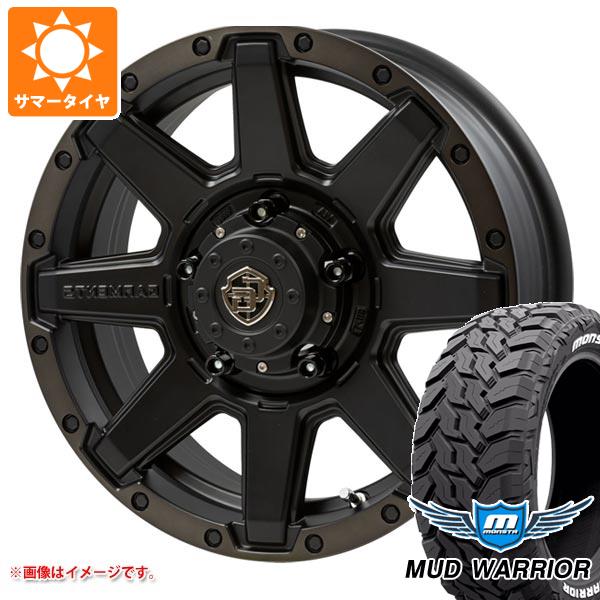 【タイヤ交換対象】ジムニー JB64W用 2026年製 サマータイヤ モンスタ マッドウォーリアー LT215/70R16 107/105Q ホワイトレター クロスオーバーガーメンツ スタイルU 5.5-16 タイヤホイール4本セット