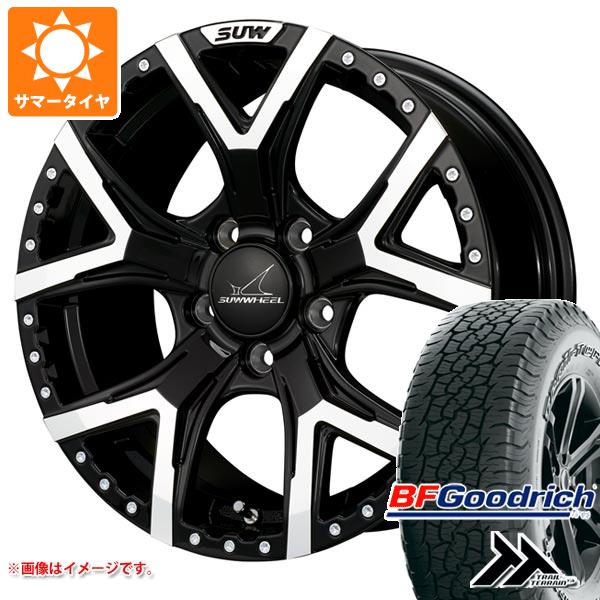 【タイヤ交換対象】エクリプスクロス GK系用 サマータイヤ BFグッドリッチ トレールテレーンT/A 235/65R17 108T XL アウトラインホワイトレター クライメイト フォルテ 7.0-17 タイヤホイール4本セット