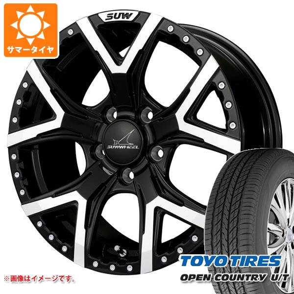 【タイヤ交換対象】サマータイヤ 215/70R16 100H トーヨー オープンカントリー U/T クライメイト フォルテ 7.0-16 タイヤホイール4本セット