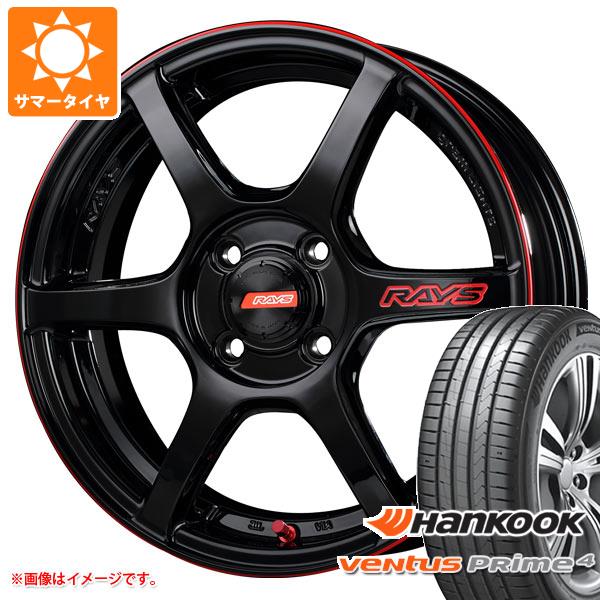 【タイヤ交換対象】サマータイヤ 205/45R17 88V XL ハンコック ベンタス プライム4 K135 レイズ グラムライツ 57C6 タイムアタックエディション 7.0-17 タイヤホイール4本セット