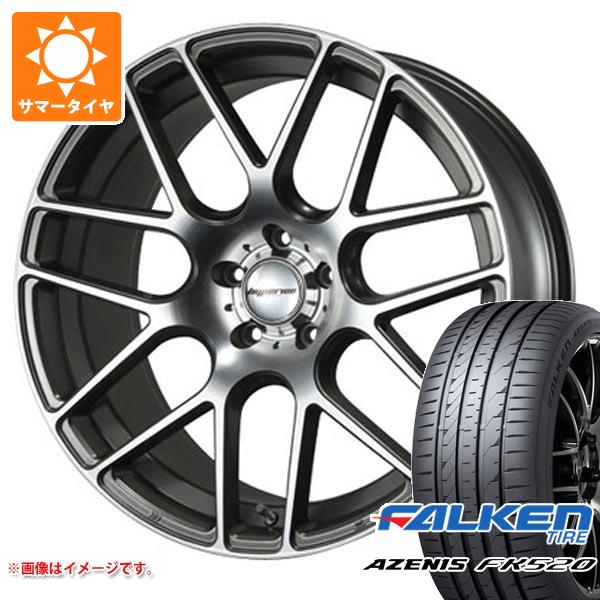 乐天商城 - 【タイヤ交換対象】サマータイヤ 225/40R19 93Y XL ファルケン アゼニス FK520L MLJ ハイペリオン CVM 8.5-19 タイヤホイール4本セット