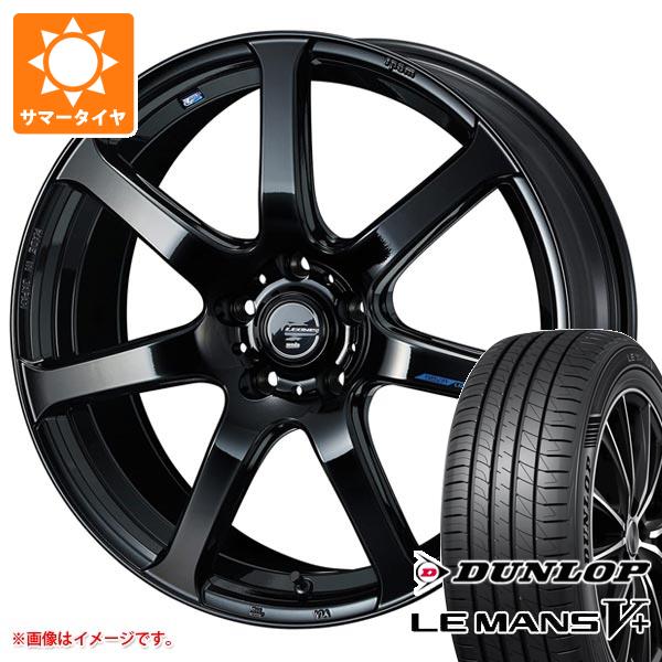 【タイヤ交換対象】サマータイヤ 225/35R19 88W XL ダンロップ ルマン5 LM5+ レオニス ナヴィア 07 8.0-19 タイヤホイール4本セット
