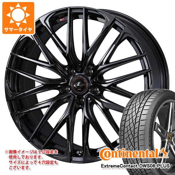 【タイヤ交換対象】2025年製 サマータイヤ 245/40R19 98Y XL コンチネンタル エクストリームコンタクト DWS06 プラス レオニス SK 8.0-19 タイヤホイール4本セット
