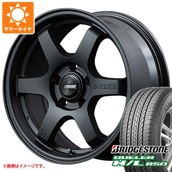【タイヤ交換対象】サマータイヤ 215/70R16 100H ブリヂストン デューラー H/L850 レイズ グラムライツ 57DR-X2 7.0-16 タイヤホイール4本セット