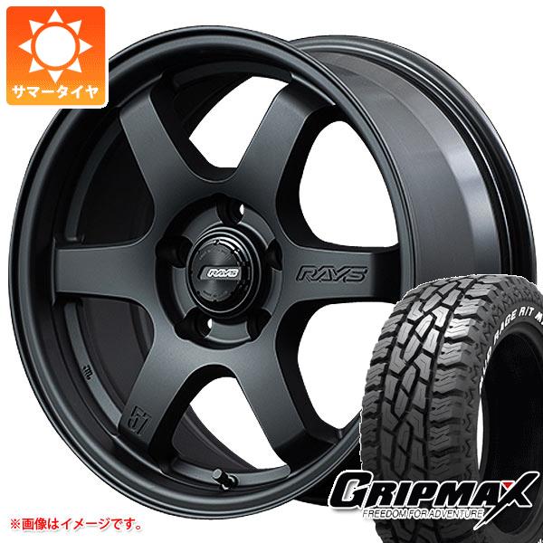 【タイヤ交換対象】エクリプスクロス GK系用 サマータイヤ グリップマックス マッドレイジ R/T MAX LT215/70R16 100/97R ホワイトレター レイズ グラムライツ 57DR-X2 7.0-16 タイヤホイール4本セット