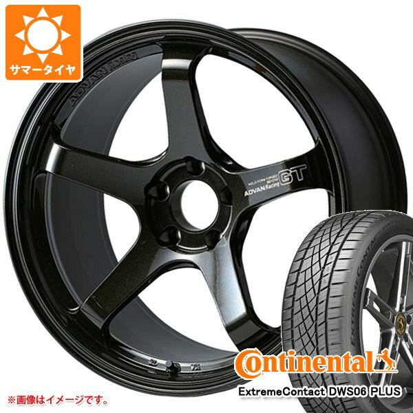 【タイヤ交換対象】サマータイヤ 245/35R19 93Y XL コンチネンタル エクストリームコンタクト DWS06 プラス アドバンレーシング GT ビヨンド 8.5-19 タイヤホイール4本セット