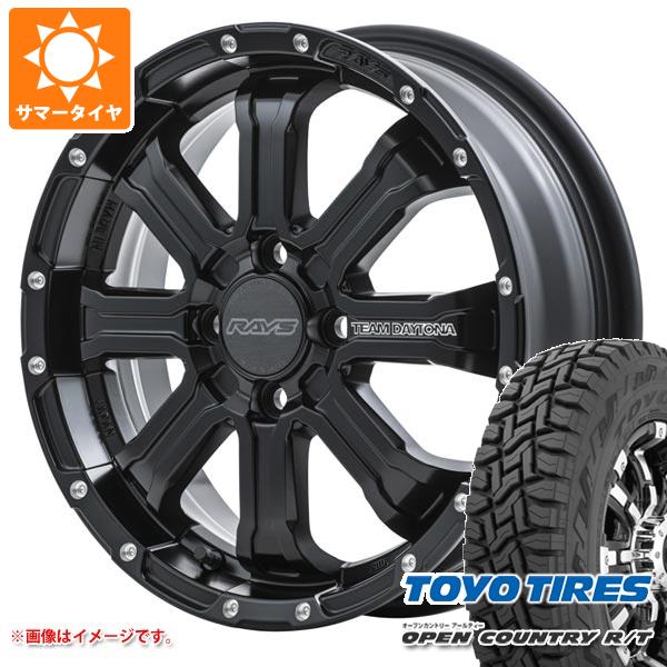 【タイヤ交換対象】キャリイ DA16T用 2025年製 サマータイヤ トーヨー オープンカントリー R/T 165/60R15 77Q ホワイトレター レイズ デイトナ FDX-K 5.0-15 タイヤホイール4本セット