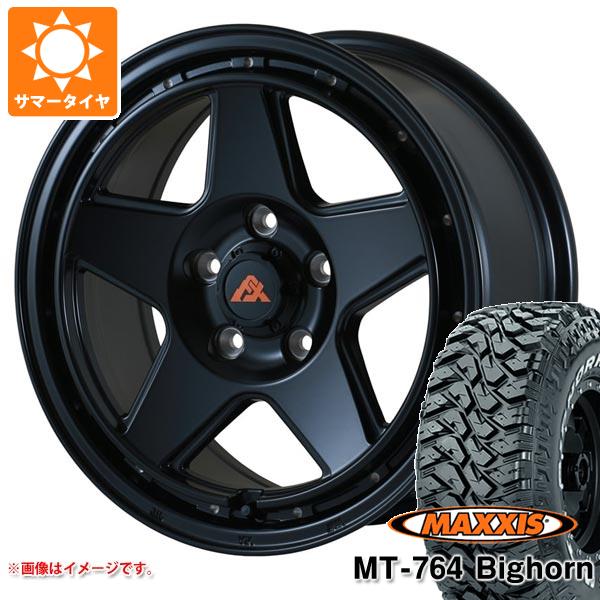 【タイヤ交換対象】サマータイヤ 225/75R16 10PR マキシス MT-764 ビッグホーン アウトラインホワイトレター ドゥオール フェニーチェ クロス XC5 7.0-16 タイヤホイール4本セット