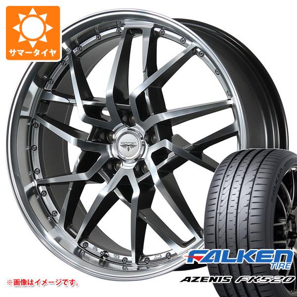 【タイヤ交換対象】サマータイヤ 235/35R20 92Y XL ファルケン アゼニス FK520L ドルフレン ゴディオ 8.5-20 タイヤホイール4本セット