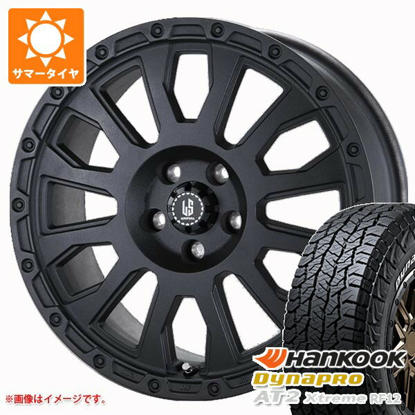 【タイヤ交換対象】5本セット ジープ ラングラー JK/JL系用 サマータイヤ ハンコック ダイナプロAT2 エクストリーム RF12 265/70R17 115T ホワイトレター ラ・ストラーダ アヴェンチュラ タイヤホイール5本セット