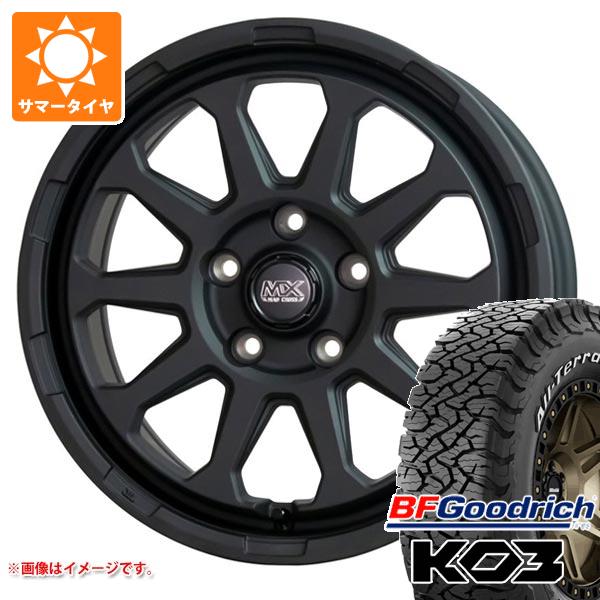 【タイヤ交換対象】T31エクストレイル用 サマータイヤ BFグッドリッチ オールテレーンT/A KO3 LT215/70R16 100/97S ホワイトレター マッドクロスレンジャー 7.0-16 タイヤホイール4本セット