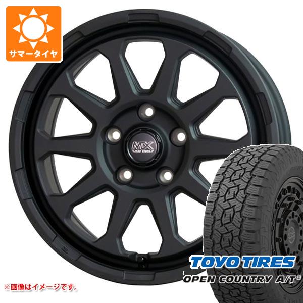 【タイヤ交換対象】エクリプスクロス GK系用 サマータイヤ トーヨー オープンカントリー A/T3 215/70R16 100T マッドクロスレンジャー 7.0-16 タイヤホイール4本セット