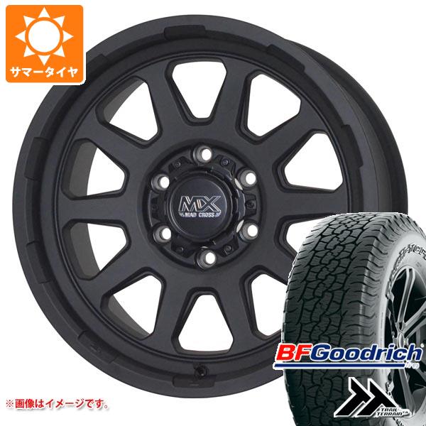 【タイヤ交換対象】ランドクルーザー プラド 150系用 サマータイヤ BFグッドリッチ トレールテレーンT/A 265/60R18 110T アウトラインホワイトレター マッドクロスレンジャー 8.0-18 タイヤホイール4本セット