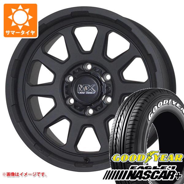 【タイヤ交換対象】ハイエース 200系用 2026年製 サマータイヤ グッドイヤー イーグル ＃1 ナスカープラス 215/65R16C 109/107R ホワイトレター マッドクロスレンジャー 6.5-16 タイヤホイール4本セット