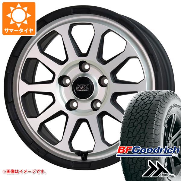 【タイヤ交換対象】エクリプスクロス GK系用 サマータイヤ BFグッドリッチ トレールテレーンT/A 235/65R17 108T XL アウトラインホワイトレター マッドクロスレンジャー 7.0-17 タイヤホイール4本セット