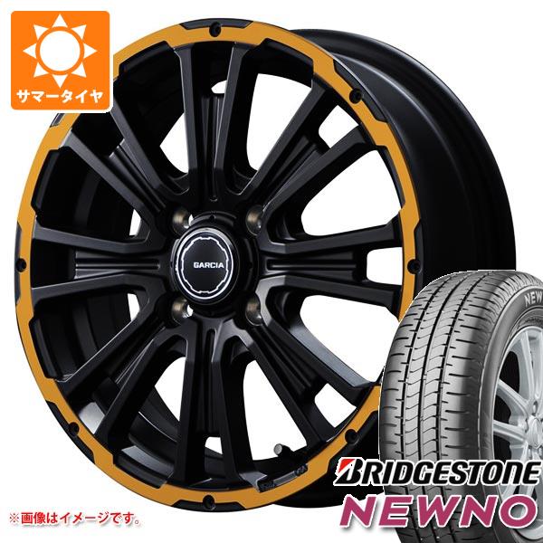 【タイヤ交換対象】キャリイ DA16T用 サマータイヤ ブリヂストン ニューノ 165/65R14 79S SS リボルバーKC 4.5-14 タイヤホイール4本セット