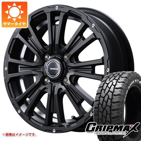 【タイヤ交換対象】スズキ キャリイ DA16T用 サマータイヤ グリップマックス マッドレイジ R/T MAX 165/65R14 79S ブラックレター SS リボルバーKC 4.5-14 タイヤホイール4本セット