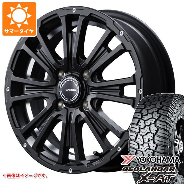 【タイヤ交換対象】キャリイ DA16T用 サマータイヤ ヨコハマ ジオランダー X-AT G016 145R14C 85/83Q ブラックレター G016A SS リボルバーKC 4.5-14 タイヤホイール4本セット