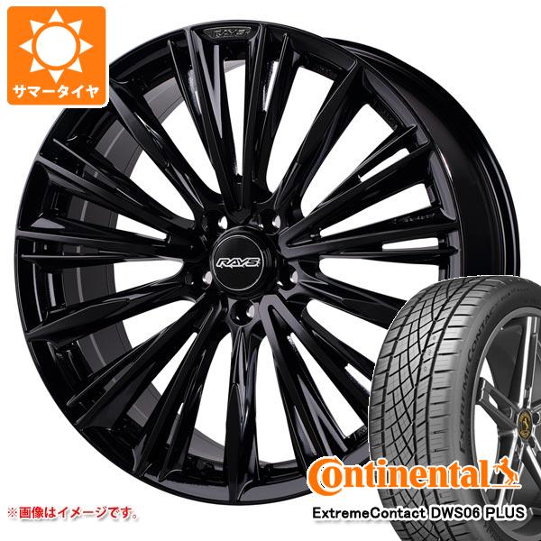 【タイヤ交換対象】サマータイヤ 245/45R20 103Y XL コンチネンタル エクストリームコンタクト DWS06 プラス レイズ ベルサス クラフトコレクション ヴォウジェ 2223 リミテッド 8.5-20 タイヤホイール4本セット