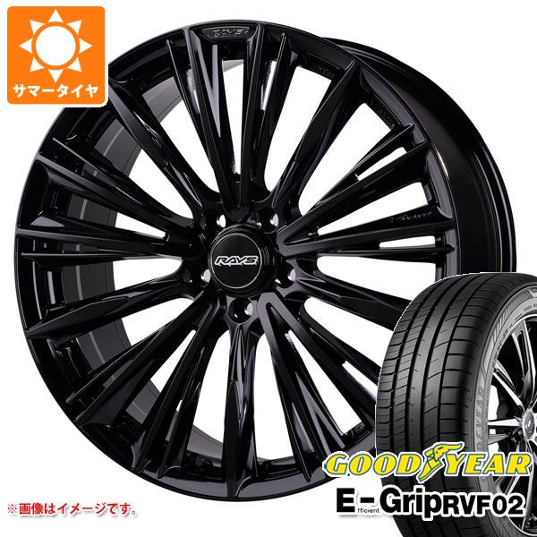 Rakuten - 【タイヤ交換対象】サマータイヤ 225/45R19 96W XL グッドイヤー エフィシエントグリップ RVF02 レイズ ベルサス クラフトコレクション ヴォウジェ 2223 リミテッド 8.0-19 タイヤホイール4本セット