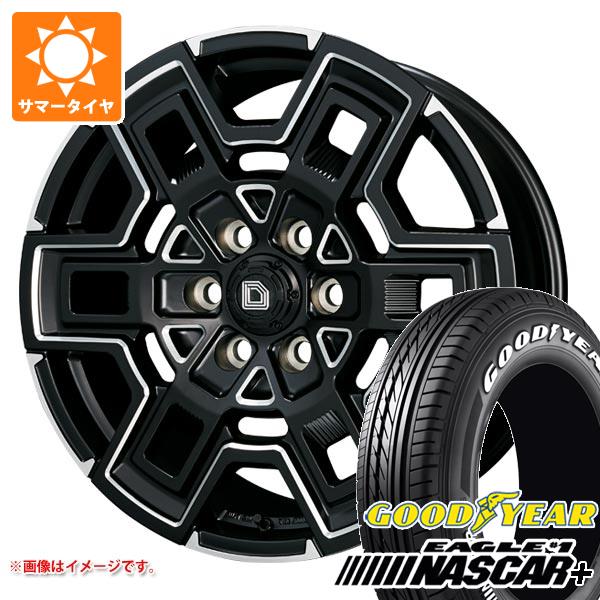 【タイヤ交換対象】ハイエース 200系用 2026年製 サマータイヤ グッドイヤー イーグル ＃1 ナスカープラス 215/65R16C 109/107R ホワイトレター クライメイト デヴグル 6.5-16 タイヤホイール4本セット