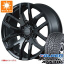 【タイヤ交換対象】サマータイヤ 265/70R17 121/118R ファルケン ワイルドピーク A/T3W レイズ デイトナ F6 ゲイン ブラックエディション 8.0-17 タイヤホイール4本セット