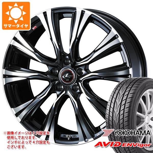 【タイヤ交換対象】サマータイヤ 245/40R19 98W XL ヨコハマ エービッド エンビガー S321 レオニス VR 8.0-19 タイヤホイール4本セット