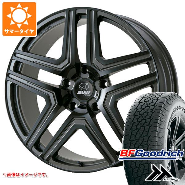 【タイヤ交換対象】LX570用 サマータイヤ BFグッドリッチ トレールテレーンT/A 285/45R22 114H XL ブラックレター クライメイト ルクソール 9.5-22 タイヤホイール4本セット