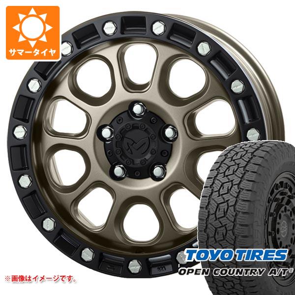 【タイヤ交換対象】ニッサン T32エクストレイル用 サマータイヤ トーヨー オープンカントリー A/T3 225/70R16 103H ブラックレター MKW M204 7.0-16 タイヤホイール4本セット