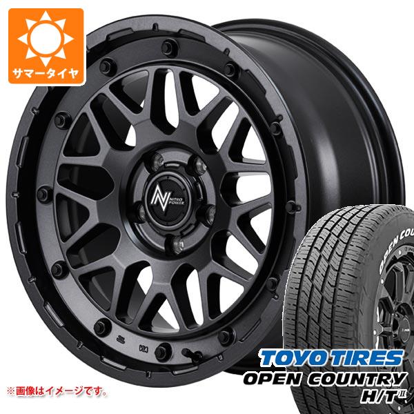【タイヤ交換対象】ミツビシ エクリプスクロス GK系用 サマータイヤ トーヨー オープンカントリー H/T2 215/70R16 100H ホワイトレター ナイトロパワー M29 スティンガー 7.0-16 タイヤホイール4本セット