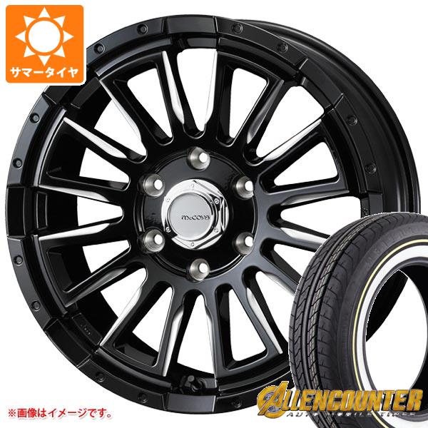 【タイヤ交換対象】ハイエース 200系用 サマータイヤ オーレンカウンター クラシックオーバル 215/65R16C 109/107T ホワイト/イエローリボン マッコイズ RV5 6.5-16 タイヤホイール4本セット