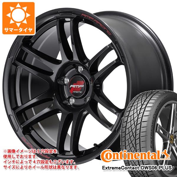 【タイヤ交換対象】サマータイヤ 235/60R18 107W XL コンチネンタル エクストリームコンタクト DWS06 プラス MID レーシング R26 8.0-18 タイヤホイール4本セット