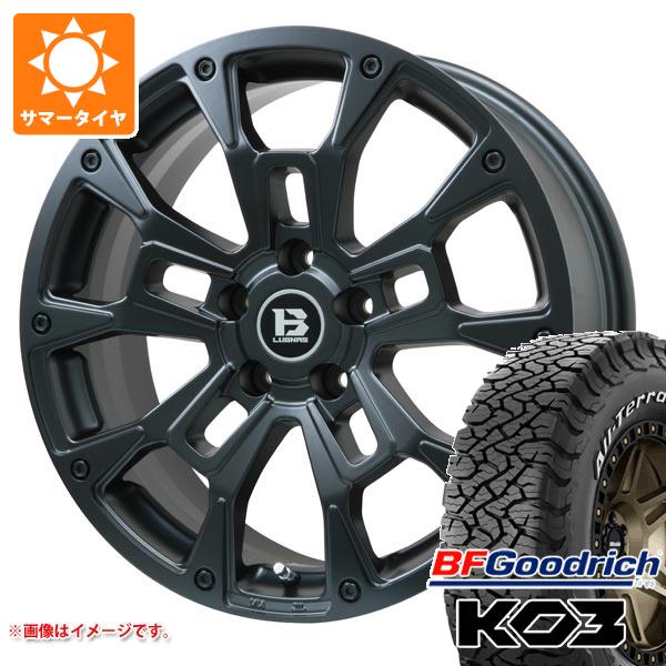 【タイヤ交換対象】エクリプスクロス GK系用 サマータイヤ BFグッドリッチ オールテレーンT/A KO3 LT235/70R16 110/107S ホワイトレター Bラグナス BRD 6.5-16 タイヤホイール4本セット