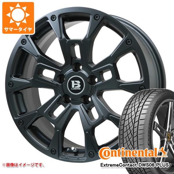 【タイヤ交換対象】サマータイヤ 235/55R18 100W コンチネンタル エクストリームコンタクト DWS06 プラス Bラグナス BRD 7.5-18 タイヤホイール4本セット