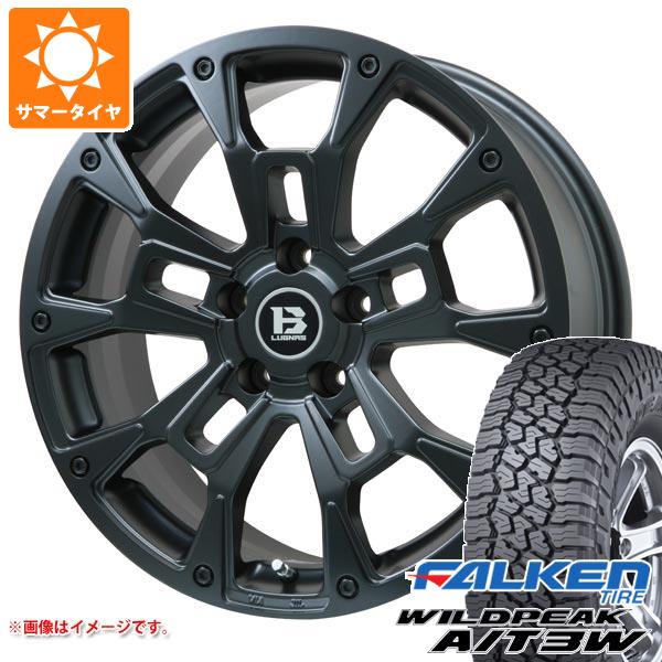 【タイヤ交換対象】エクリプスクロス GK系用 サマータイヤ ファルケン ワイルドピーク A/T3W 235/70R16 109T XL Bラグナス BRD 6.5-16 タイヤホイール4本セット